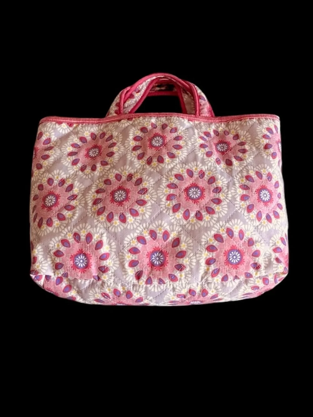 Bitty Baby Pink Floral Diaper Bag Set